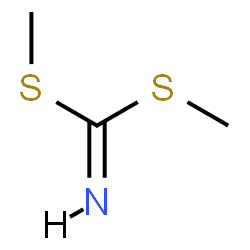 ChemSpider 2D Image | Dimethyl carbonodithioimidate | C3H7NS2
