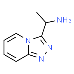 ChemSpider 2D Image | 1-([1,2,4]Triazolo[4,3-a]pyridin-3-yl)ethanamine | C8H10N4
