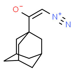 ChemSpider 2D Image | (E)-1-(Adamantan-1-yl)-2-diazonioethenolate | C12H16N2O