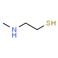 ChemSpider 2D Image | 2-(Methylamino)ethanethiol | C3H9NS