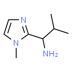 ChemSpider 2D Image | 2-methyl-1-(1-methylimidazol-2-yl)propan-1-amine | C8H15N3