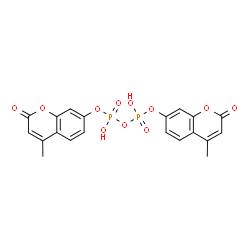 ChemSpider 2D Image | Bis(4-methyl-2-oxo-2H-chromen-7-yl) dihydrogen diphosphate | C20H16O11P2