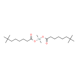 ChemSpider 2D Image | Bis[(7,7-dimethyloctanoyl)oxy](dimethyl)stannane | C22H44O4Sn
