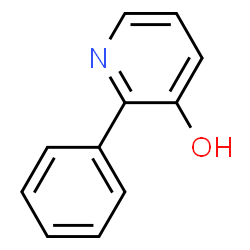 ChemSpider 2D Image | 2-Phenyl-3-pyridinol | C11H9NO