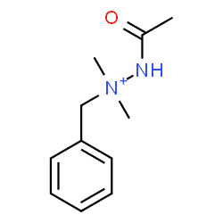 ChemSpider 2D Image | 2-Acetyl-1-benzyl-1,1-dimethylhydrazinium | C11H17N2O