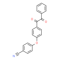 ChemSpider 2D Image | 4-{4-[Oxo(phenyl)acetyl]phenoxy}benzonitrile | C21H13NO3