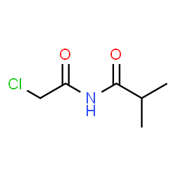 ChemSpider 2D Image | 2-Chloro-N-isobutyryl-acetamide | C6H10ClNO2