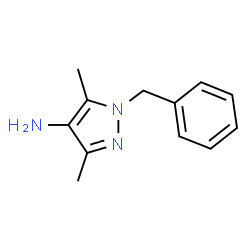 ChemSpider 2D Image | 1-benzyl-3,5-dimethylpyrazol-4-amine | C12H15N3