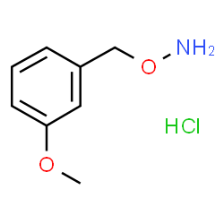 ChemSpider 2D Image | 1-[(Aminooxy)methyl]-3-methoxybenzene hydrochloride (1:1) | C8H12ClNO2