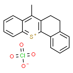 ChemSpider 2D Image | 7-Methyl-5,6-dihydrobenzo[c]thioxanthenium perchlorate | C18H15ClO4S