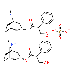 ChemSpider 2D Image | Atropine sulfate | C34H48N2O10S