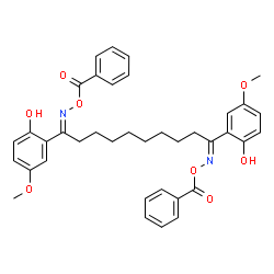 ChemSpider 2D Image | (3E,13E)-4,13-Bis(2-hydroxy-5-methoxyphenyl)-1,16-diphenyl-2,15-dioxa-3,14-diazahexadeca-3,13-diene-1,16-dione | C38H40N2O8