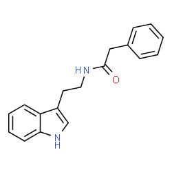 ChemSpider 2D Image | N-[2-(1H-Indol-3-yl)ethyl]benzeneacetamide | C18H18N2O