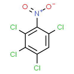 ChemSpider 2D Image | 2,3,4,6-TETRACHLORONITROBENZENE | C6HCl4NO2