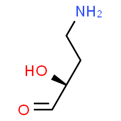 ChemSpider 2D Image | (2S)-4-amino-2-hydroxy-butan-1-one | C4H8NO2