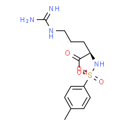 ChemSpider 2D Image | N~2~-[(4-Methylphenyl)sulfonyl]arginine | C13H20N4O4S