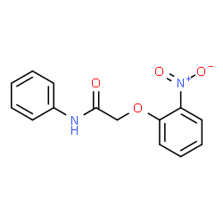 ChemSpider 2D Image | 2-(2-Nitrophenoxy)-N-phenylacetamide | C14H12N2O4