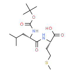 ChemSpider 2D Image | BOC-LEU-MET-OH | C16H30N2O5S