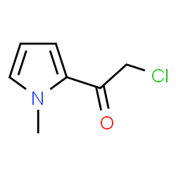ChemSpider 2D Image | 1-Methylpyrrol-2-yl chloromethyl ketone | C7H8ClNO