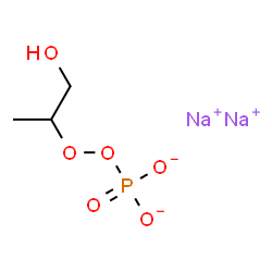 ChemSpider 2D Image | disodium (2-hydroxy-1-methyl-ethoxy) phosphate | C3H7Na2O6P