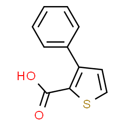 ChemSpider 2D Image | 3-Phenyl-2-thiophenecarboxylic acid | C11H8O2S