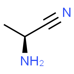 ChemSpider 2D Image | (2S)-2-Aminopropanenitrile | C3H6N2