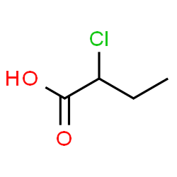 ChemSpider 2D Image | 2-Chlorobutyric Acid | C4H7ClO2