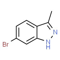 ChemSpider 2D Image | 6-Bromo-3-methyl-1H-indazole | C8H7BrN2