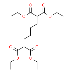 ChemSpider 2D Image | 1,2,7,7-Tetraethyl octanetetracarboxylate | C18H30O8