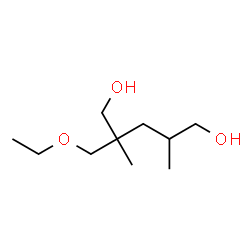ChemSpider 2D Image | 2-(Ethoxymethyl)-2,4-dimethyl-1,5-pentanediol | C10H22O3