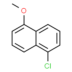 ChemSpider 2D Image | 1-Chloro-5-methoxynaphthalene | C11H9ClO