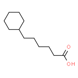 ChemSpider 2D Image | 6-Cyclohexylhexanoic acid | C12H22O2