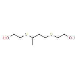 ChemSpider 2D Image | 2,2'-(1,3-Butanediyldisulfanediyl)diethanol | C8H18O2S2
