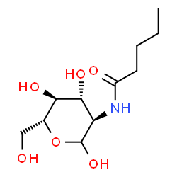 ChemSpider 2D Image | N-Valeryl-D-glucosamine | C11H21NO6