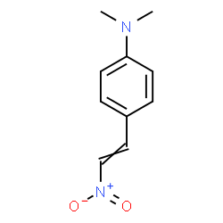 ChemSpider 2D Image | N,N-Dimethyl-4-(2-nitrovinyl)aniline | C10H12N2O2