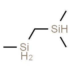 ChemSpider 2D Image | 2,4-Disilapentane, 2-methyl- | C4H14Si2