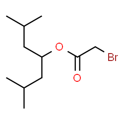 ChemSpider 2D Image | 2,6-Dimethyl-4-heptanyl bromoacetate | C11H21BrO2