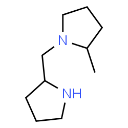 ChemSpider 2D Image | 2-Methyl-1-(2-pyrrolidinylmethyl)pyrrolidine | C10H20N2
