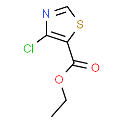 ChemSpider 2D Image | Ethyl 4-chlorothiazole-5-carboxylate | C6H6ClNO2S