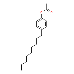 ChemSpider 2D Image | 4-Nonylphenyl acetate | C17H26O2