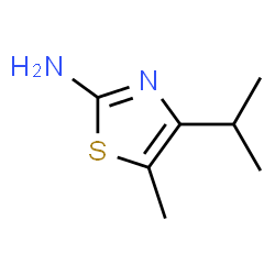 ChemSpider 2D Image | 4-isopropyl-5-methylthiazol-2-amine | C7H12N2S