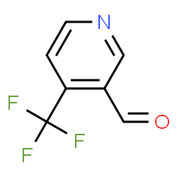 ChemSpider 2D Image | 4-(Trifluoromethyl)nicotinaldehyde | C7H4F3NO