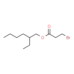 ChemSpider 2D Image | 2-Ethylhexyl 3-bromopropanoate | C11H21BrO2