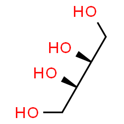 ChemSpider 2D Image | Erythritol | C4H10O4