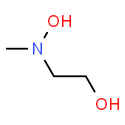 ChemSpider 2D Image | 2-(HYDROXYMETHYLAMINO)ETHANOL | C3H9NO2