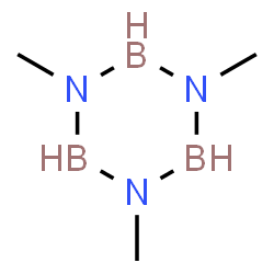 ChemSpider 2D Image | 1,3,5-Trimethylborazine | C3H12B3N3