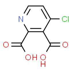 ChemSpider 2D Image | 4-Chloro-2,3-pyridinedicarboxylic acid | C7H4ClNO4