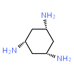 ChemSpider 2D Image | cis,cis-1,3,5-triaminocyclohexane | C6H15N3