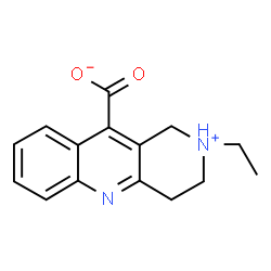 ChemSpider 2D Image | 2-ethyl-1H,3H,4H-benzo[b]1,6-naphthyridine-10-carboxylic acid | C15H16N2O2