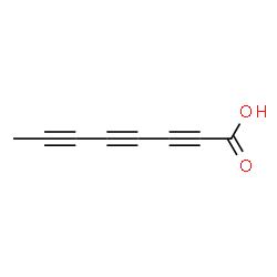 ChemSpider 2D Image | 2,4,6-Octatriynoic acid | C8H4O2